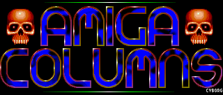 Amiga Columns logo (320x136 - 256 colors)