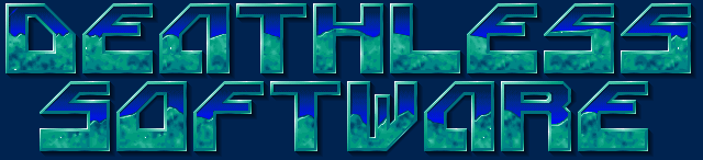 Deathless software logo (640x146 - 64 colors)